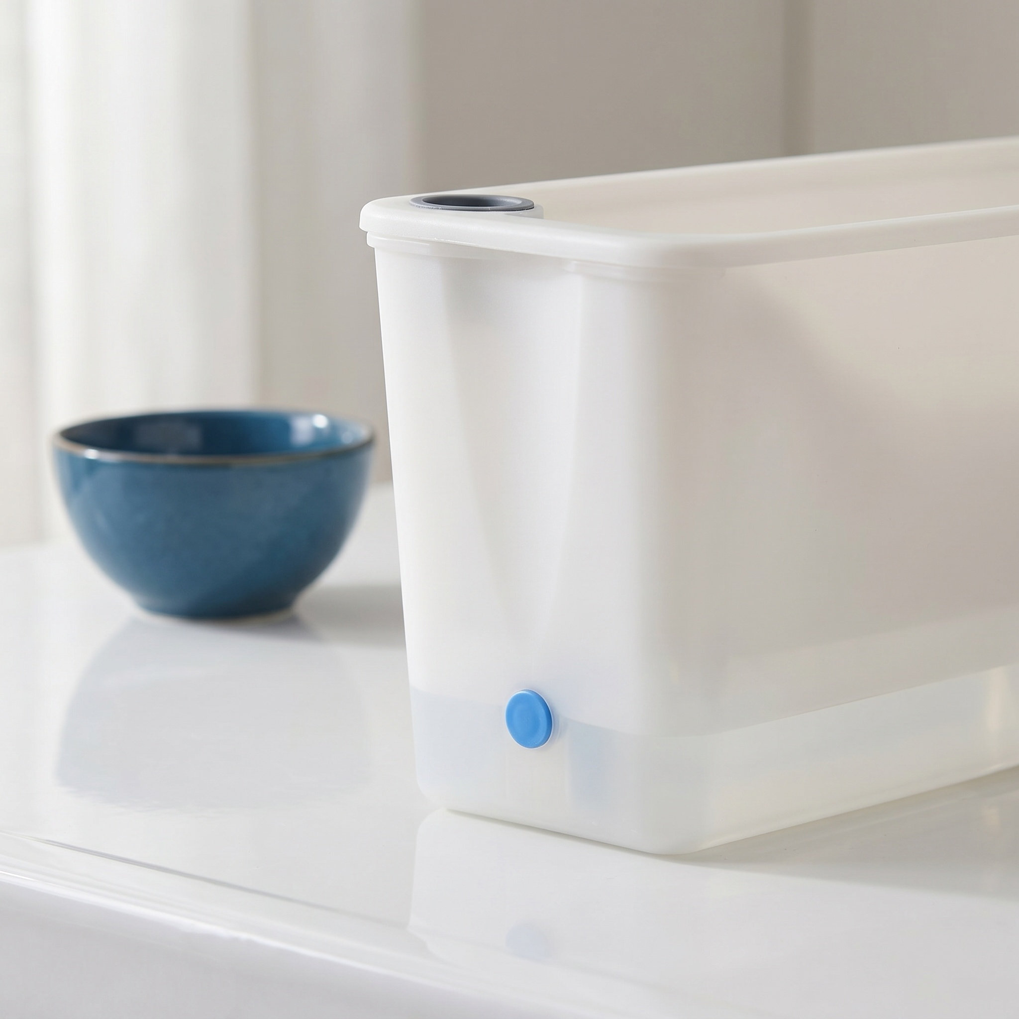 Self Watering Planter - Fioriera Rettangolare Lunga in Plastica per