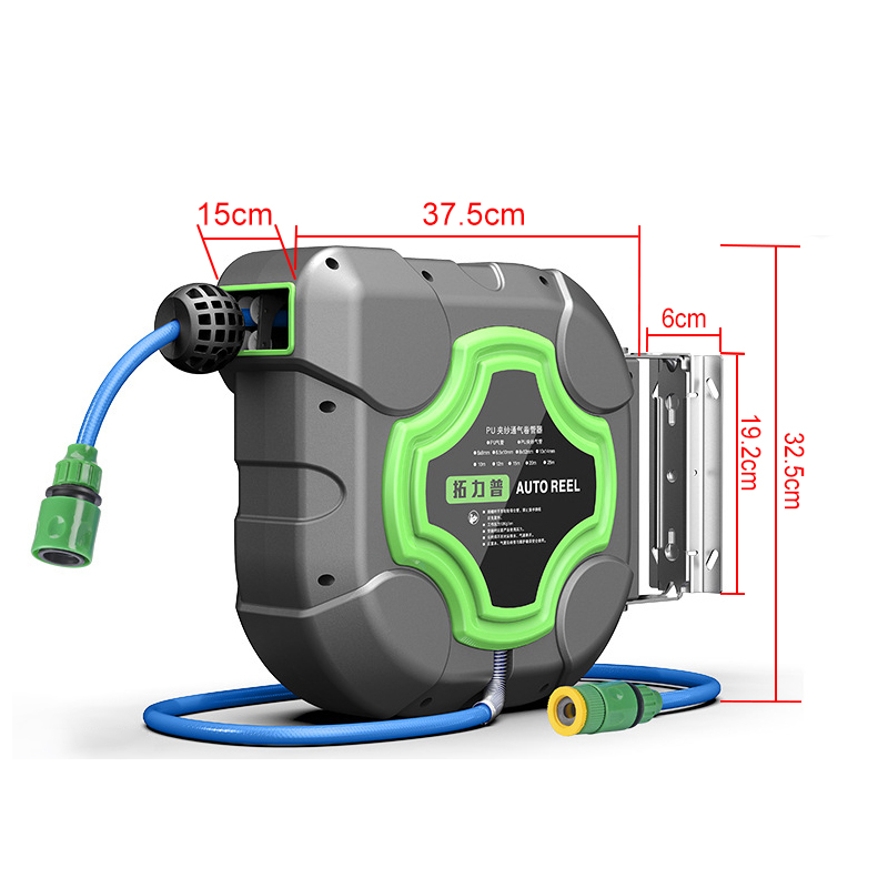 Smart Garden Kit - 10/15/20M avvolgitubo retrattile automatico tamburo d'acqua