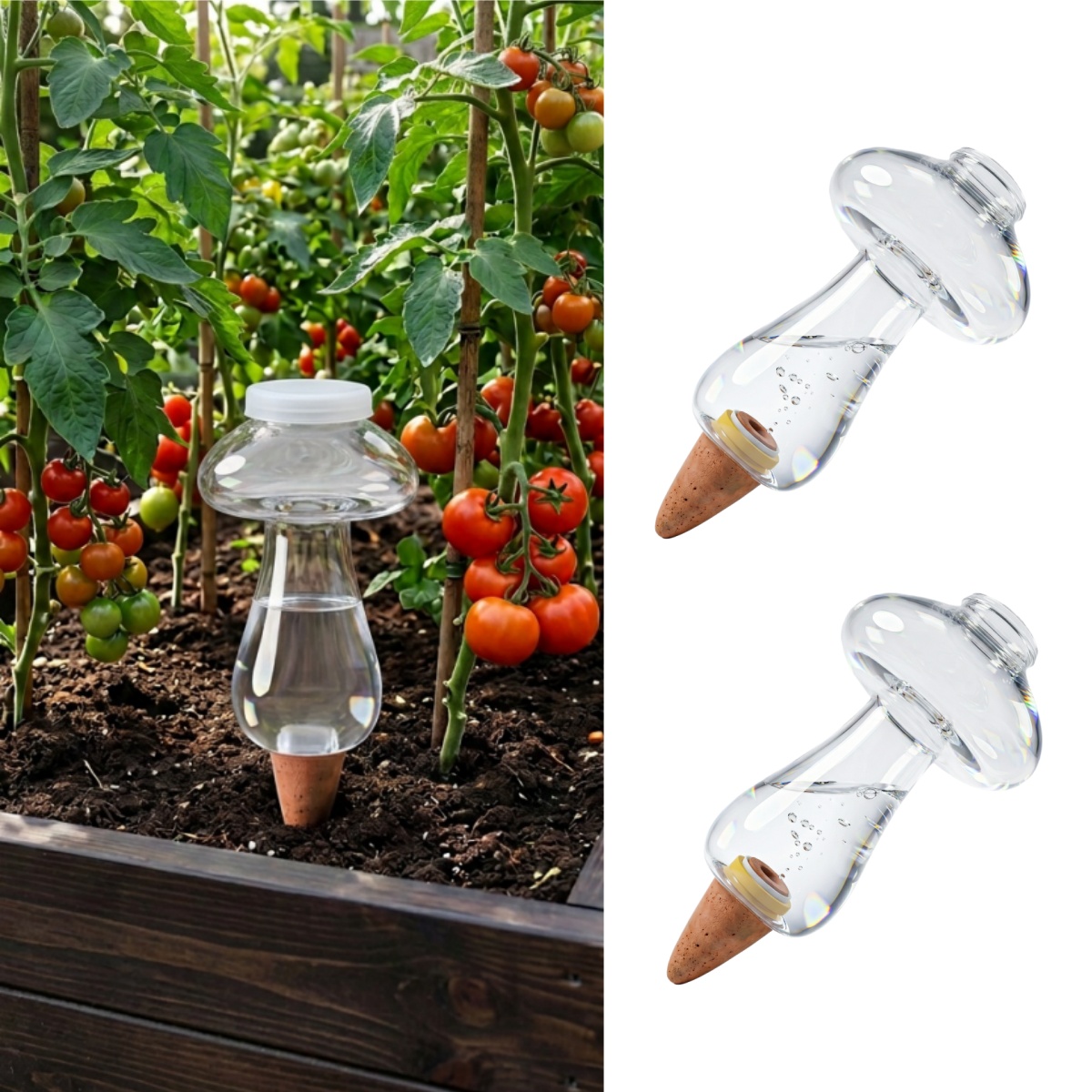Plant Sensor - Globi Autoirriganti da 300ml per Piante