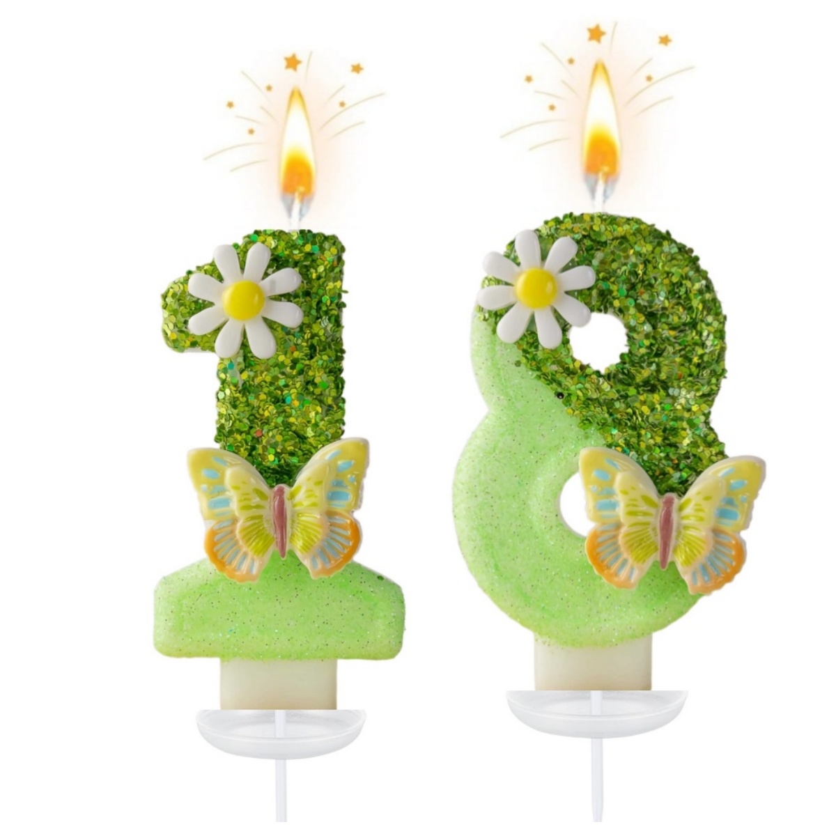 Garden Camera - Nuove Candeline di Compleanno con Numeri
