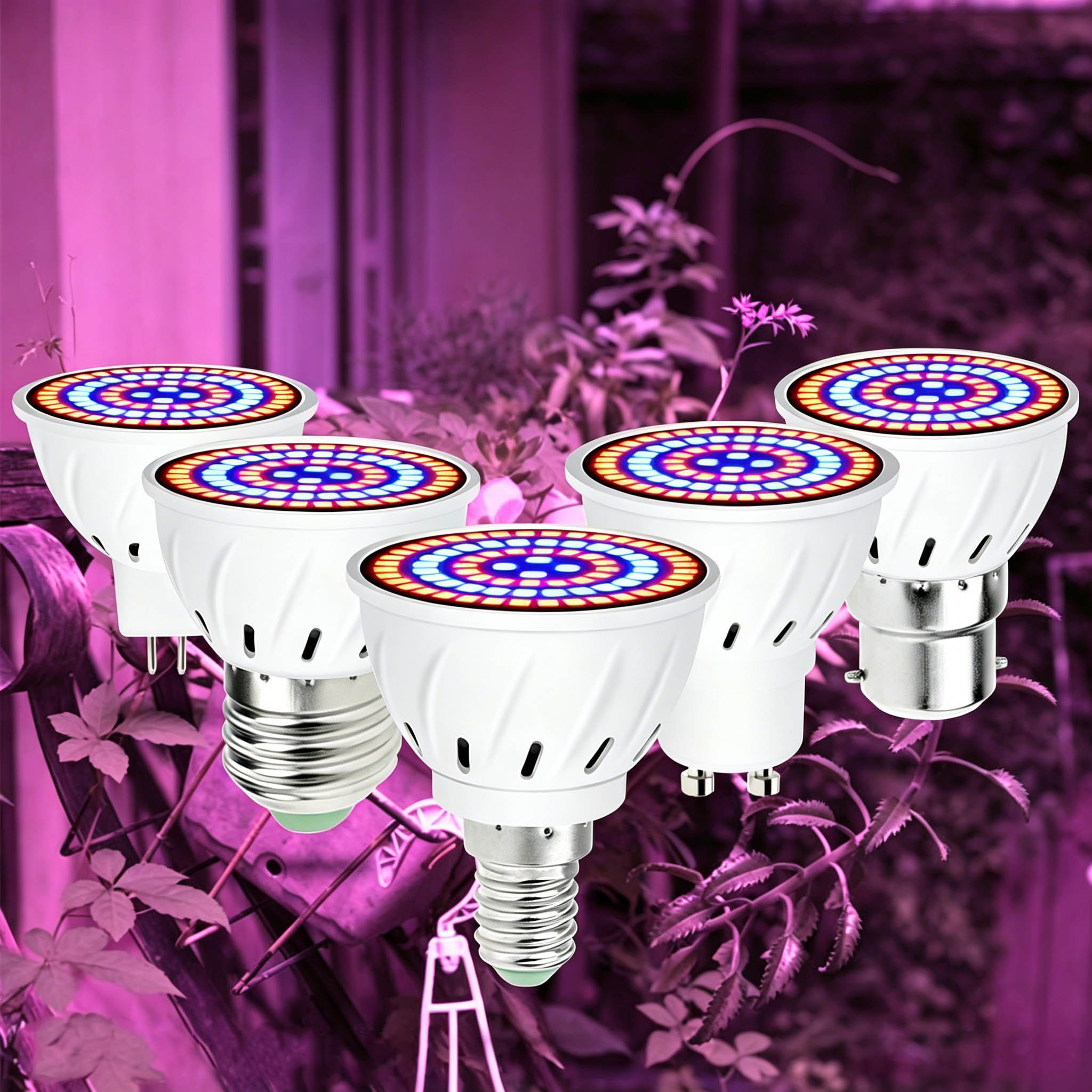 Plant Grow Light Full Spectrum - Lampada LED per Coltivazione E27 a