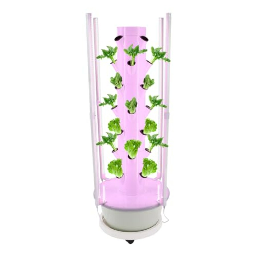 Hydroponic Tower - Torre di coltivazione idroponica per giardini
