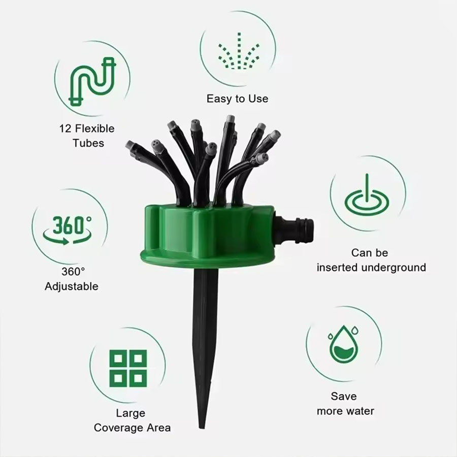 360 °   Irrigatore da Giardino - Automatic Watering recensione e prezzo