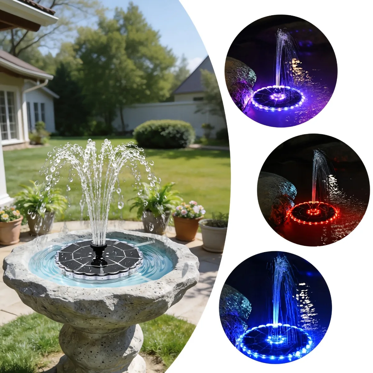 Fontana Solare da Esterno 3.5W - Indoor Garden Kit recensione e prezzo
