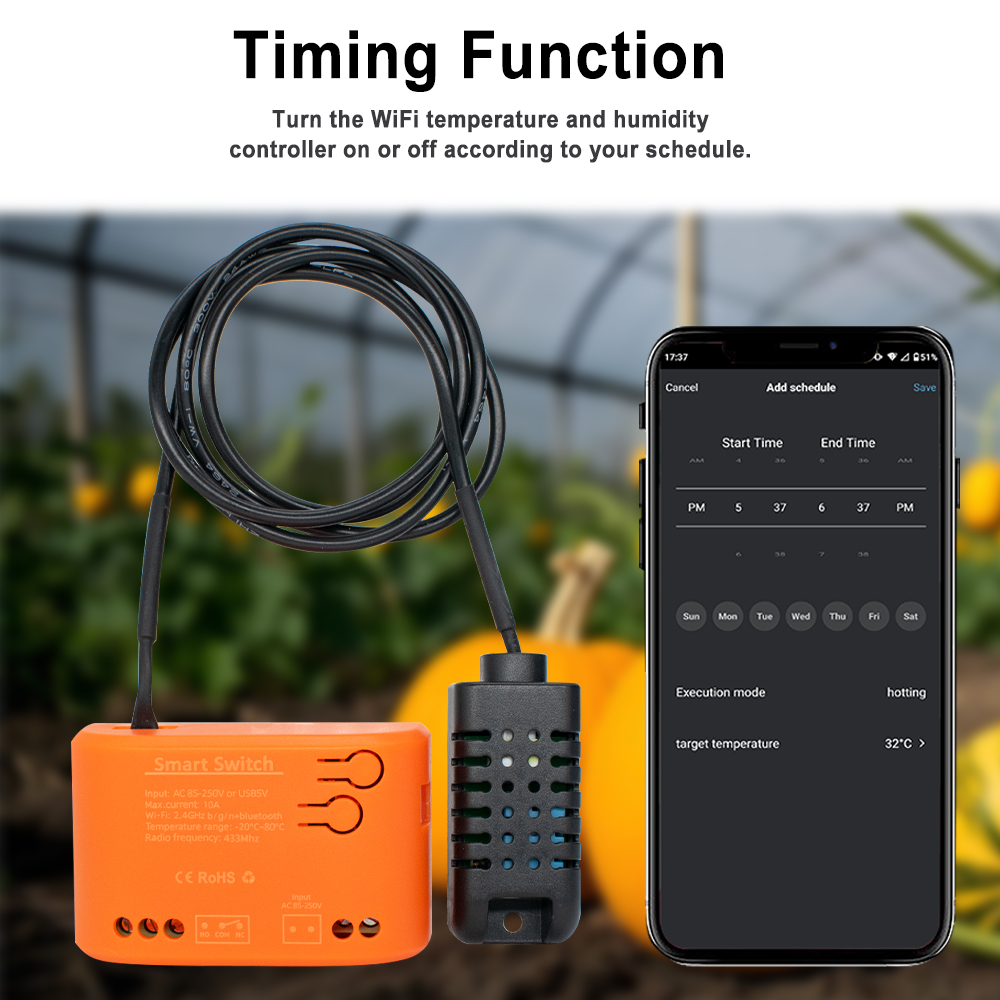 Sensore di umidità della tempe - Plant Monitor recensione e prezzo