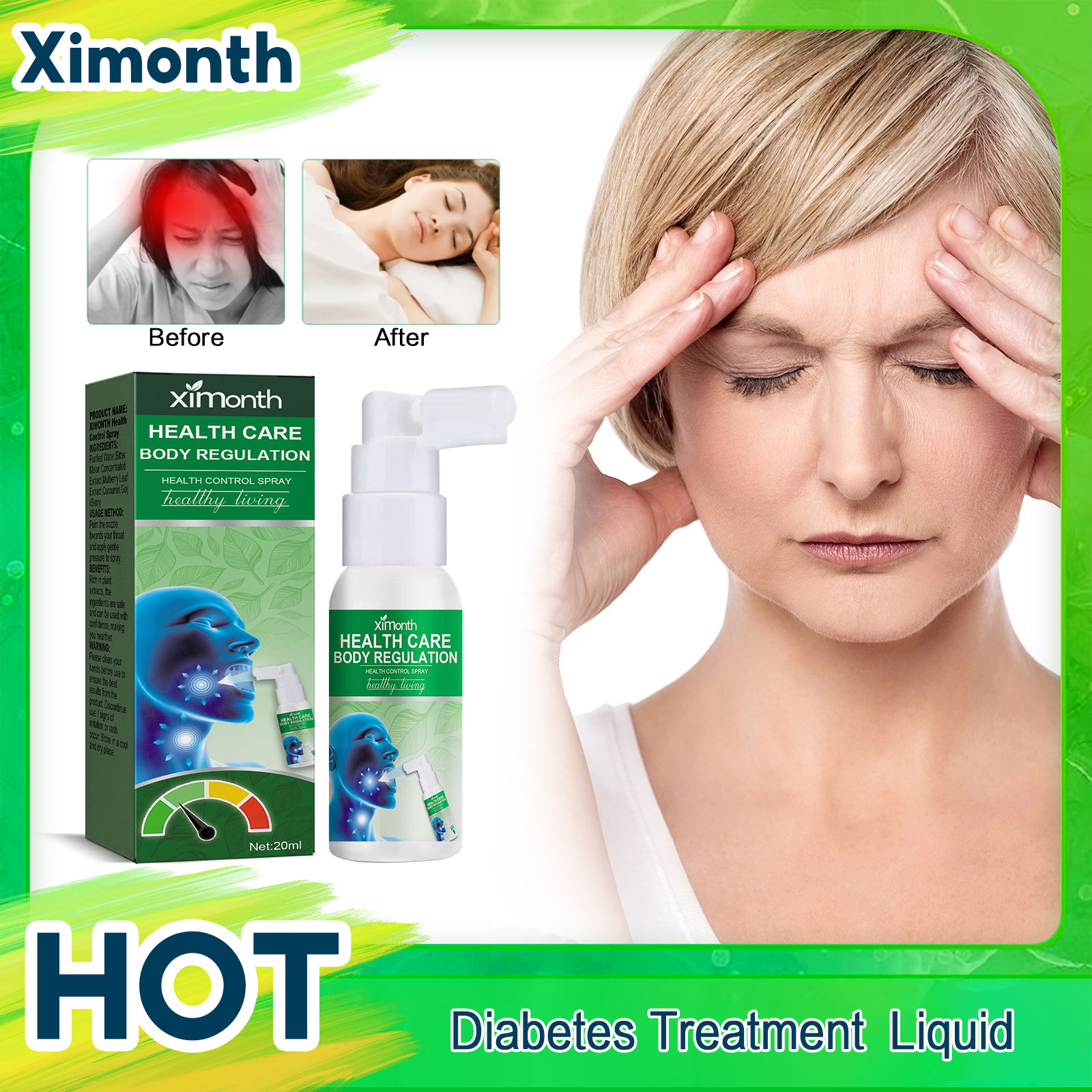 Trattamento del diabete Spray  - Plant Monitor recensione e prezzo